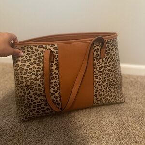 Cheetah Print Tote Bag